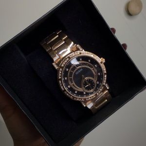 Brand New Gold and Black Guess Watch